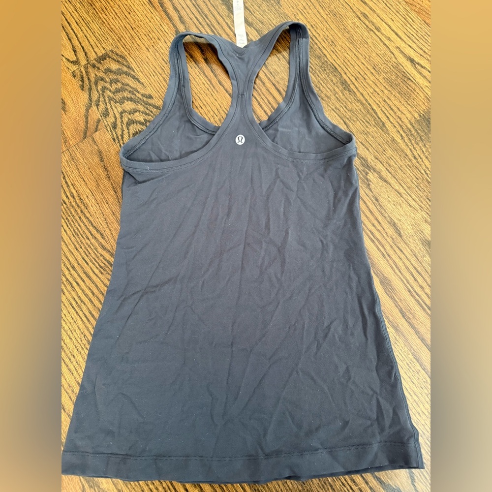 lululemon athletica Charcoal Racerback Tank Top